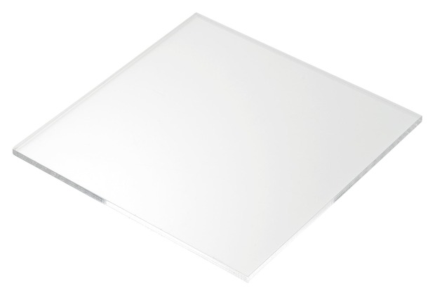 4" & 5" PANELS SMALL ACRYLIC SQUARES OF CLEAR PERSPEX 1MM TO 50MM THICK 2" 3"
