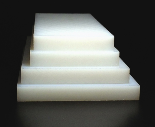 UHMW White Bar, 1/2" Thick X 1.50 Width X 24" Long